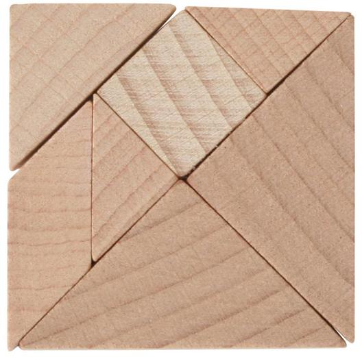 Holz-Legepuzzle Tangram