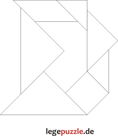 Tangram Lsung Buchstabe D