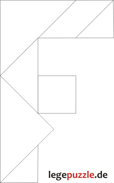 Tangram Lsung Buchstabe F