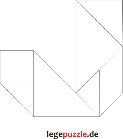 Tangram Lsung Buchstabe J