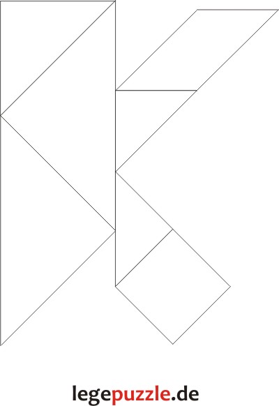 Tangram Lsung Buchstabe K