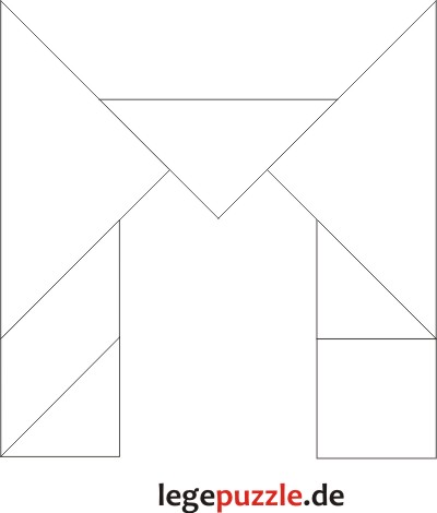 Tangram Lsung Buchstabe M