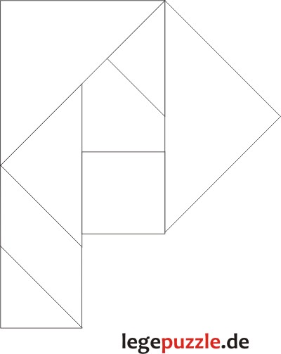 Tangram Lsung Buchstabe P