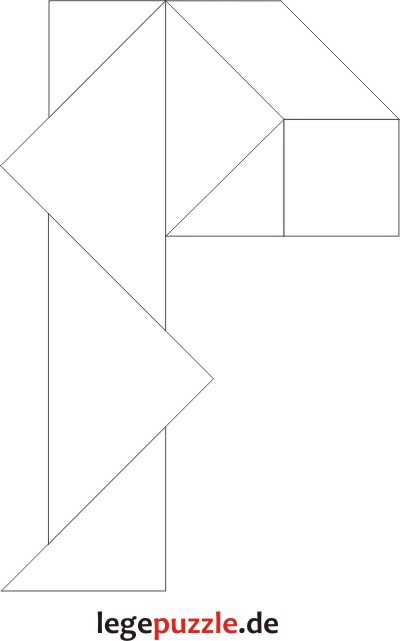 Tangram Lsung Buchstabe P