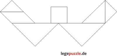 Tangram Lsung Buchstabe W