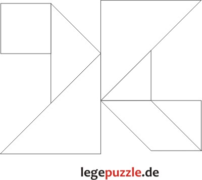 Tangram Lsung Buchstabe X
