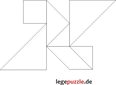 Tangram Lsung Buchstabe X