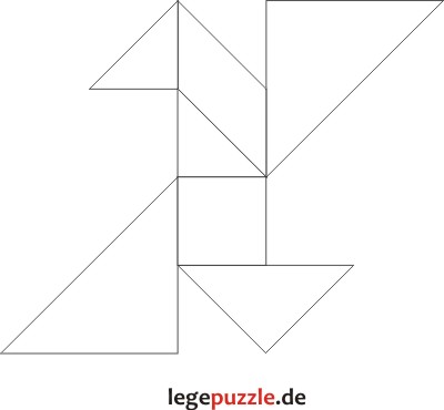 Tangram Lsung Buchstabe X