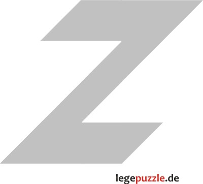 Tangram Buchstabe Z