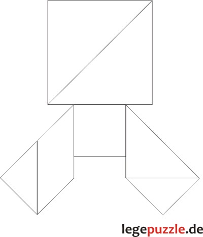 Tangram Lsung Rakete