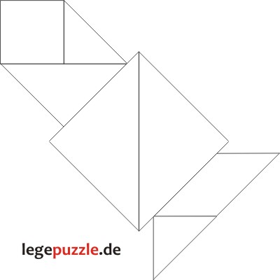 Tangram Lsung Rakete