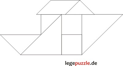 Tangram Lsung Schiff