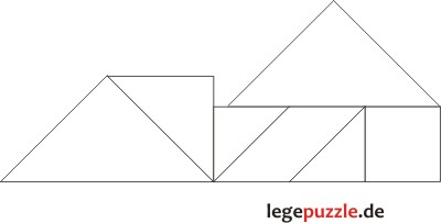 Tangram Lsung Haus