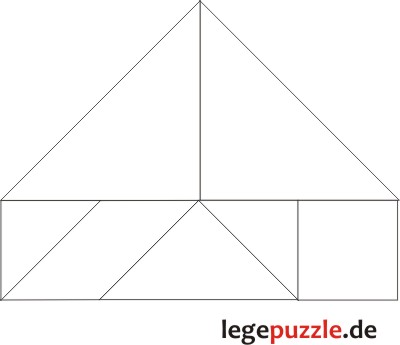 Tangram Lsung Haus