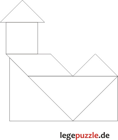 Tangram Lsung Kirche