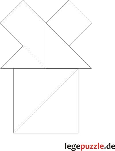 Tangram Lsung Windmhle