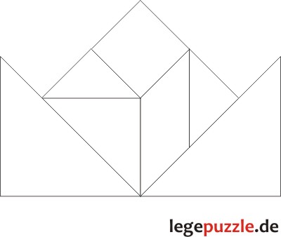 Tangram Lsung Krone