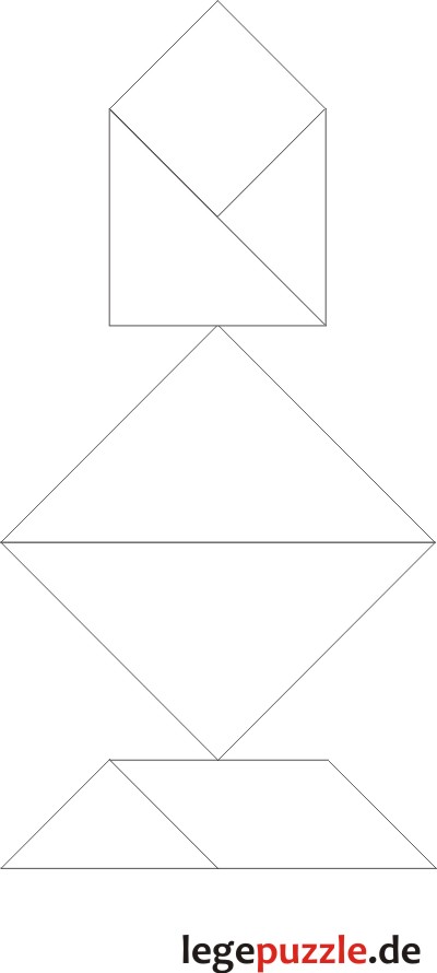 Tangram Lsung Schachfigur