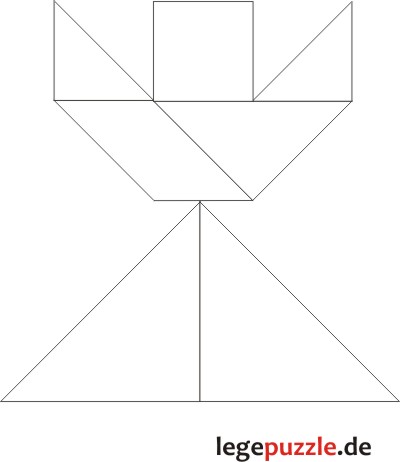 Tangram Lsung Schachfigur