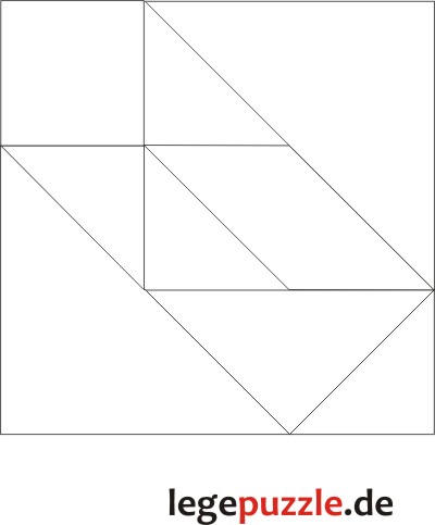Tangram Lsung Quadrat