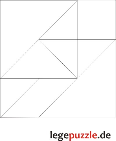 Tangram Lsung Quadrat