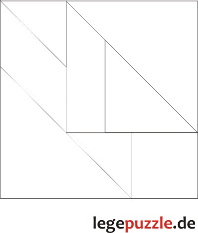 Tangram Lsung Quadrat