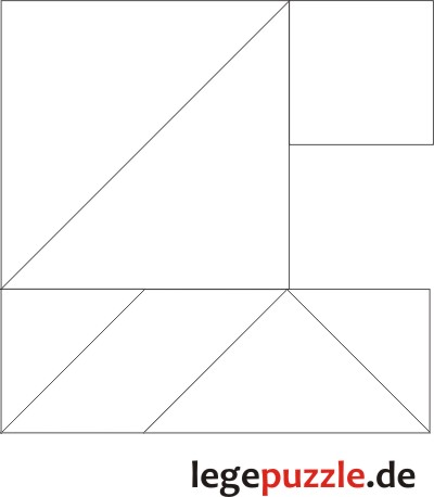 Tangram Lsung Quadrat