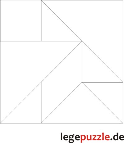 Tangram Lsung Quadrat