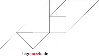 Tangram Lsung Viereck