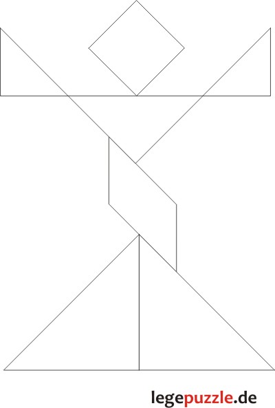 Tangram Lsung Dame