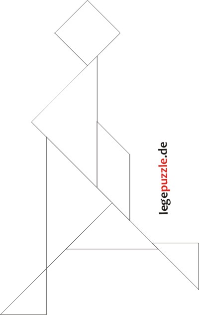 Tangram Lsung Frau