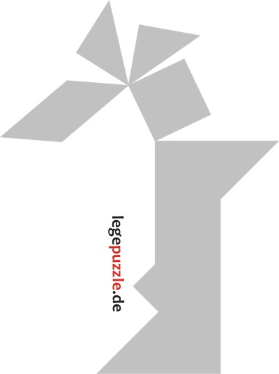 Tangram Indianer Nr.13