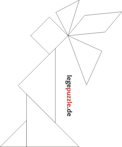 Tangram Lsung Indianer