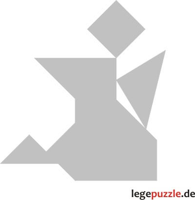 Tangram Mensch Nr.21