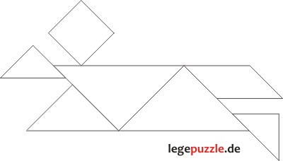 Tangram Lsung Schwimmer