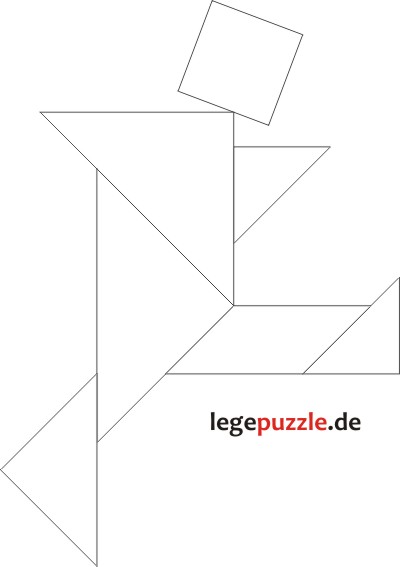 Tangram L�sung Soldat
