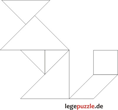 Tangram Lsung Eichhrnchen