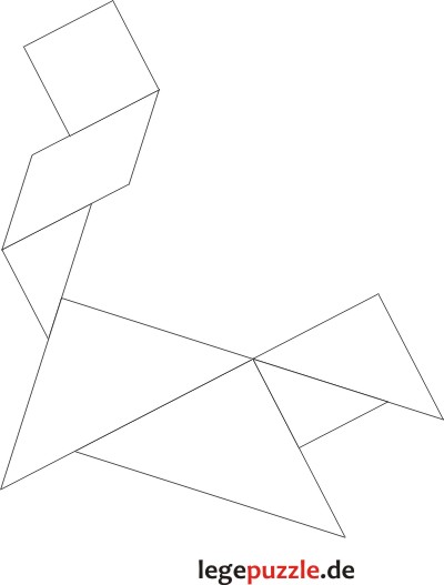 Tangram Lsung Eichhrnchen