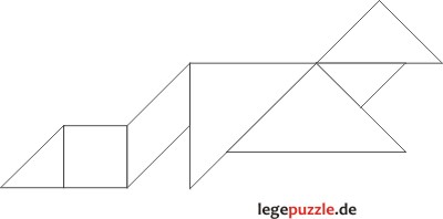 Tangram Lsung Eichhrnchen