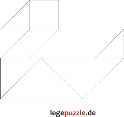 Tangram Lsung Ente