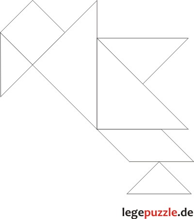 Tangram Lsung Falke