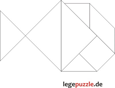 Tangram Lsung Fisch