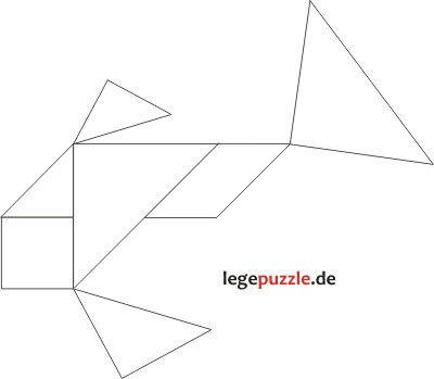 Tangram Lsung Fisch