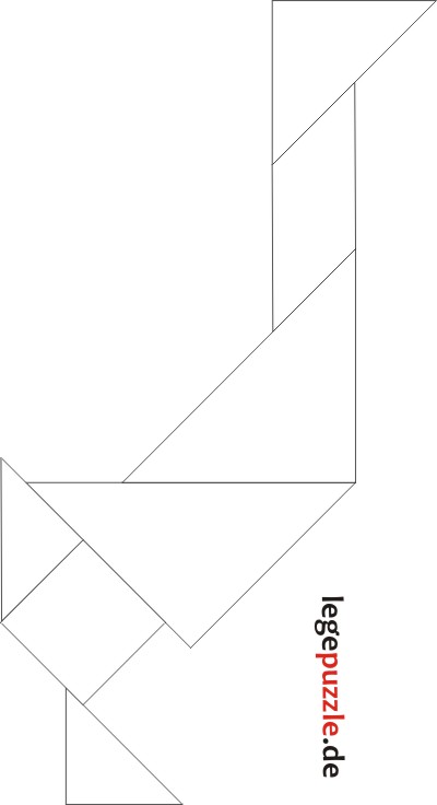 Tangram Lsung Gans