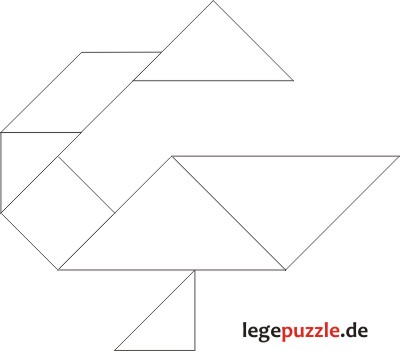 Tangram Lsung Gans