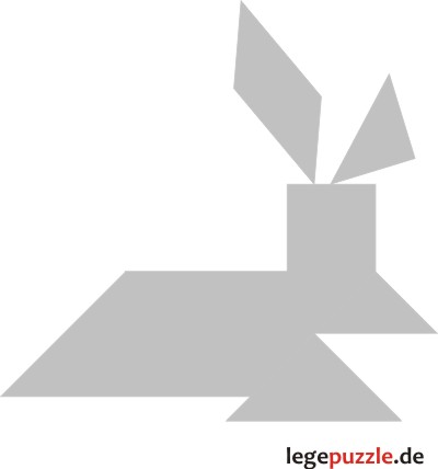 Tangram Hase