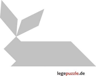 Tangram Hase Nr.11