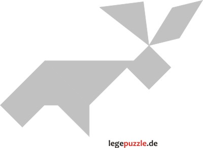 Tangram Hase