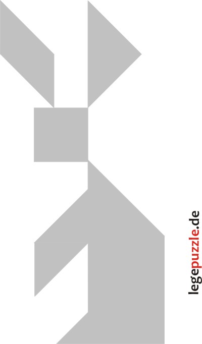 Tangram Hase