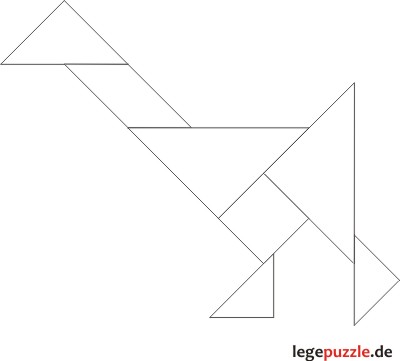 Tangram Lsung Huhn
